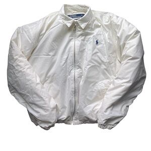 POLO by Ralph Lauren Down and Water Fowl Feather Winter Snow Jacket, White